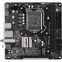 Материнська плата AsRock H410M-ITX/AC (H410M-ITX/AC) (s1200, Intel H410, Mini-ITX)