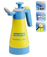 GLORIA Обприскувач ручний 1,25л Hobby125 ручний, з насосом макс. тиск 3 bar