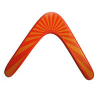 Деревянный бумеранг. Бумеранг из липы. Оранжевый бумеранг. Wooden boomerang VCT