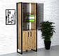 Шафа для документів ЛОФТ 60х40х190 см. ШЛГ-2-2, Дуб Аппалачі, фото 2