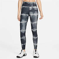 Леггинсы Nike One Lux Dri Fit All Over Print Tight Blk/Gry/Wht Доставка від 14 днів - Оригинал