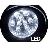 Кухонна витяжка бежеве скло телескопічна, вбудована на 1000 куб.м. два двигуни Luxor Fantom BG Німеччина, фото 6