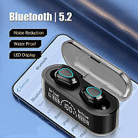 Сенсорные беспроводные наушники MR-G35b ( Чёрные ) TWS Bluetooth 5.2