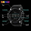 Годинник наручний чоловічий SKMEI 1384BK BLACK, водонепроникний чоловічий годинник. Колір: чорний, фото 4