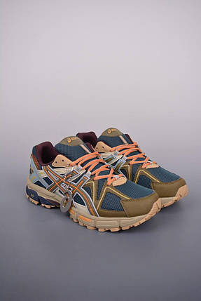 Чоловічі кросівки ASICS Gel kahana 8 blue haki Взуття Асикс демісезон сині кеди текстиль повсякденні Китай, фото 1