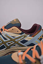 Чоловічі кросівки ASICS Gel kahana 8 blue haki Взуття Асикс демісезон сині кеди текстиль повсякденні Китай, фото 4