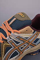Чоловічі кросівки ASICS Gel kahana 8 blue haki Взуття Асикс демісезон сині кеди текстиль повсякденні Китай, фото 6
