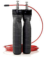 Скакалка швидкісна 7SPORTS Cross Rope 3м. на підшипниках SK-1 7S чорно-червона