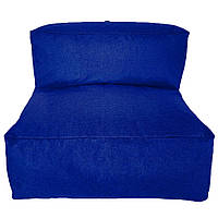 Бескаркасный модульный диван Блэк Прямой Tia-Sport (sm-0945-7) синий PK, код: 6537689