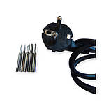 Паяльник потужністю 90 Вт "Handskit SI-926" з регулятором температури та РК дисплеєм (набір змінних тиснути 5 шт.), фото 2