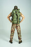 Тактичний армійський рюкзак Cordura Mud 95+10L Олива