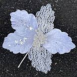 Пуансетія біла 28 см, фото 2