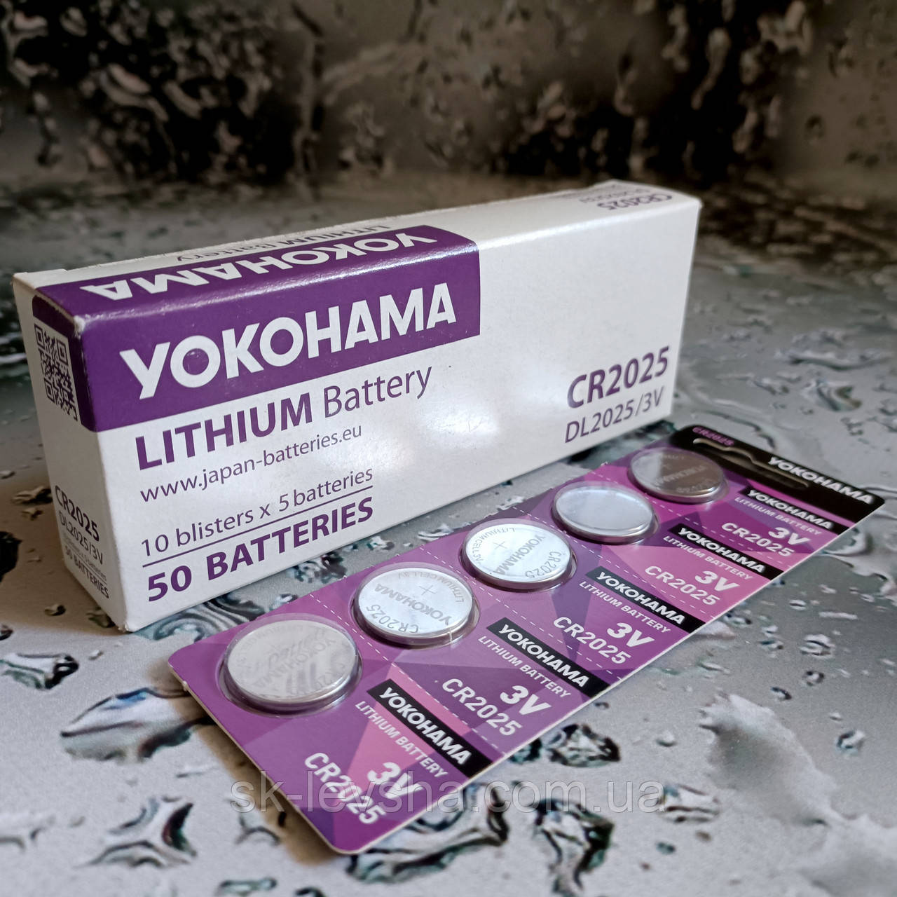 Батарейка CR2025 Yokohama Lithium Battery 3 V 5 шт./бліс.