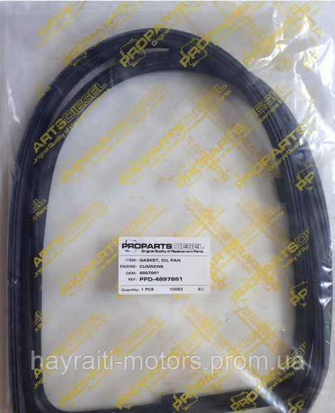 Прокладка піддону на двигун Cummins 6B, 6BT, 6BTA