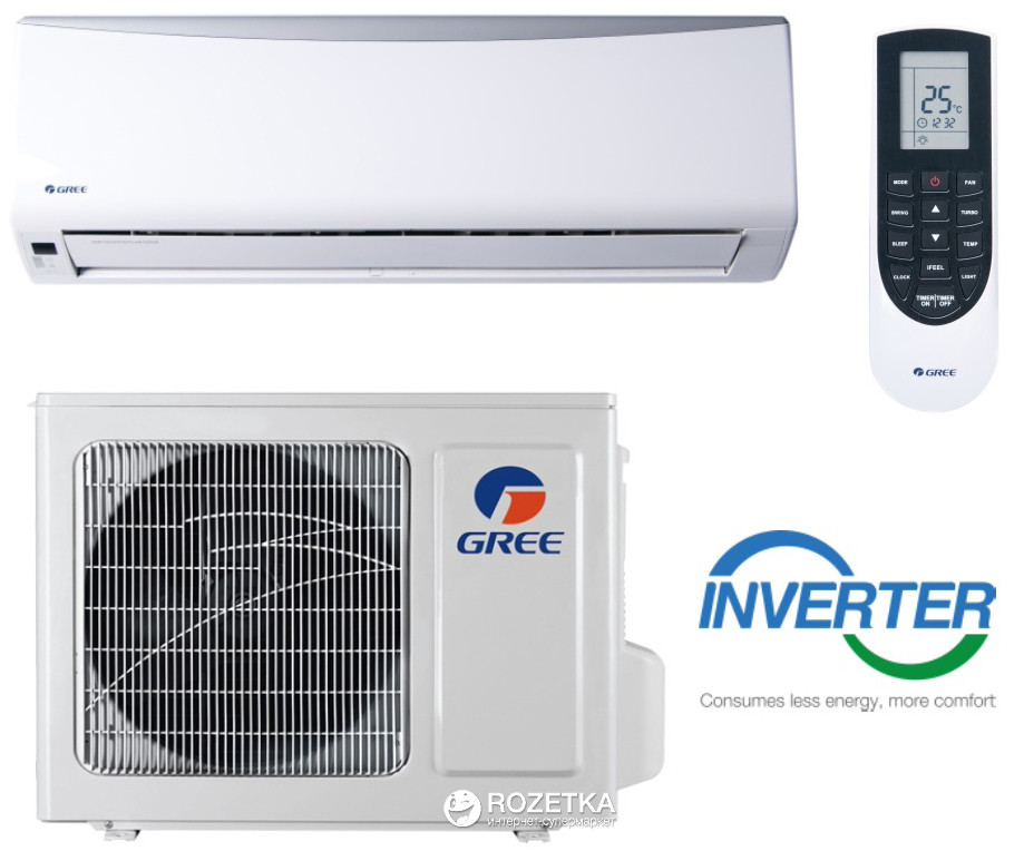Спліт-Система GREE Bora Inverter GWH07AAA-K6DNA5C WIFI