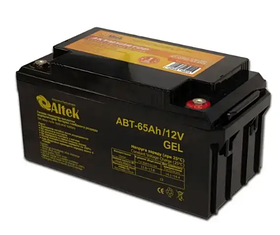 Гелева акумуляторна батарея Altek ABT-65Аh/12V GEL