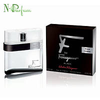 Salvatore Ferragamo F by Ferragamo Black pour Homme - Туалетная вода 50 мл (примятые)