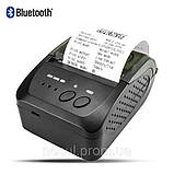 Термопринтер для чеків портативний MPT-II Bluetooth 58 мм чорний, фото 2
