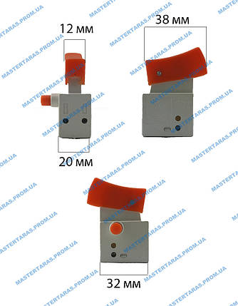 Кнопка болгарки 180, фото 1