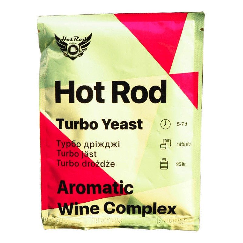 Винні дріжджі Hot Rod Aromatic Wine Complex на 25 л