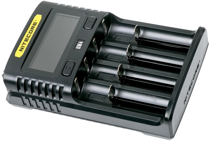 Зарядний пристрій Nitecore UMS4 для акумуляторів на 4 канали (для Ni-Mh Li-Ion IMR LiFePO4)