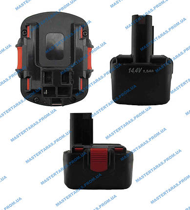 Акумулятор для шурупокрута Bosch 14,4 V 1,5, фото 1