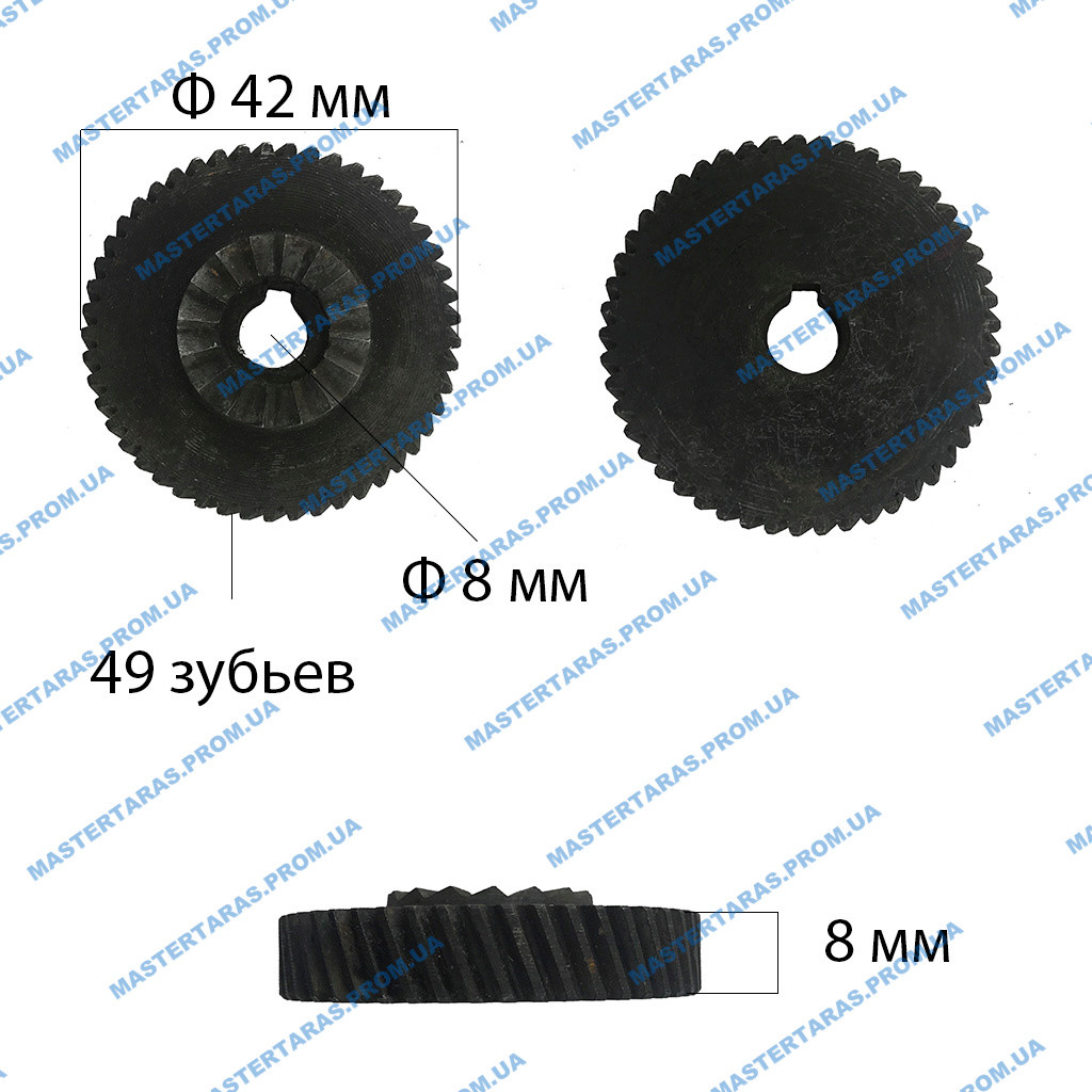 Шестірня дриля T3 42x8 (ф42,48з ліва)
