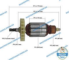 Якір на перфоратор Einhell BBH-1500