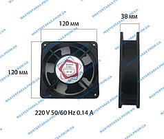 Вентилятор (Кулер) для зварювального апарату 220 V (120x120x36)