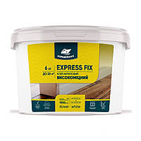 Высокопрочный клей акриловый Корабельная EXPRESS FIX 6кг белый