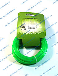 Волосінь для тримерів і мотокос 2 мм x 15 м зірка