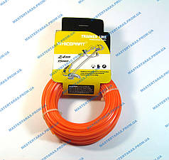 Волосінь для тримерів і мотокос 2,4 мм x 15 м зірка