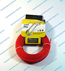 Волосінь для тримерів і мотокос 2,4 мм x 15 м плетінка