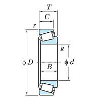 Підшипник 497/492A JTEKT (Koyo)