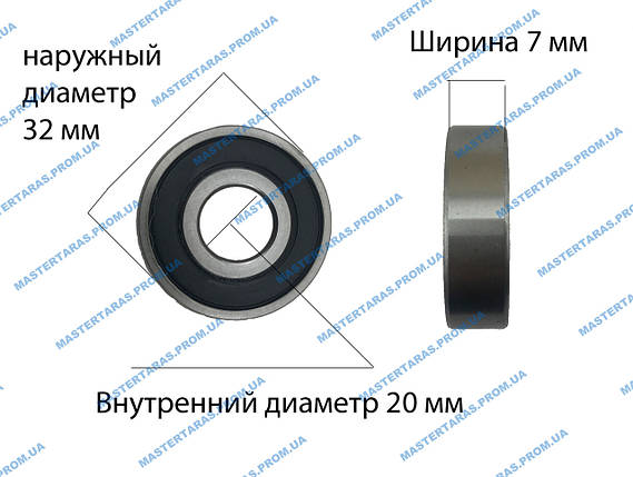Подшипник 6804 20*32*7, фото 1