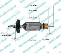 Корінь на болгарку Makita 9565CV