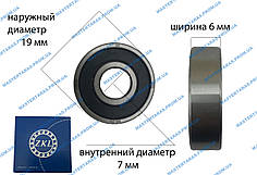 Підшипник кульковий 607 ZKL 19*7*6