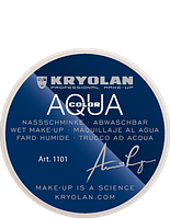 Белый аквагрим Kryolan AQUACOLOR 8 мл (оттенок 00)