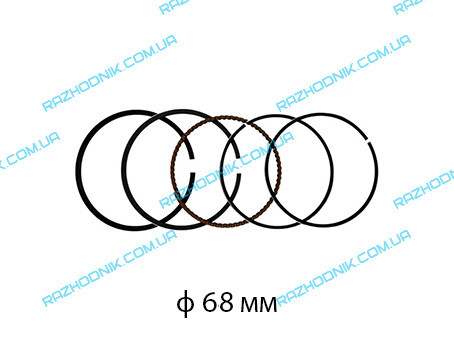 Поршневі кільця на Мотоблок Iron Angel GT900 M