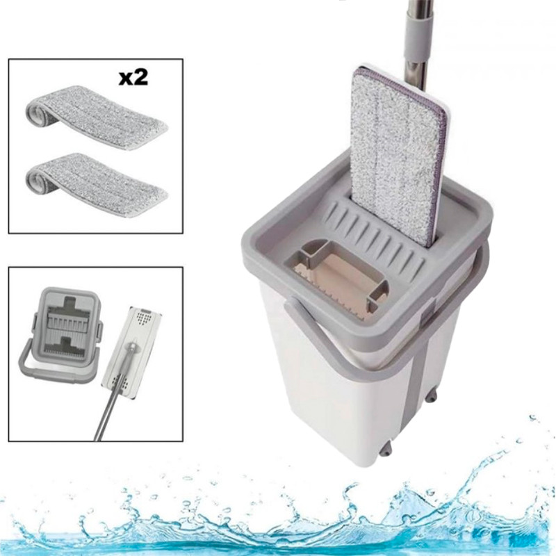 Швабра с отжимом Scratch Cleaning Mop | 5л - фото 1 - id-p1213660714