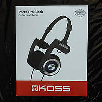 Навушники Koss Porta Pro Black (+чохол)