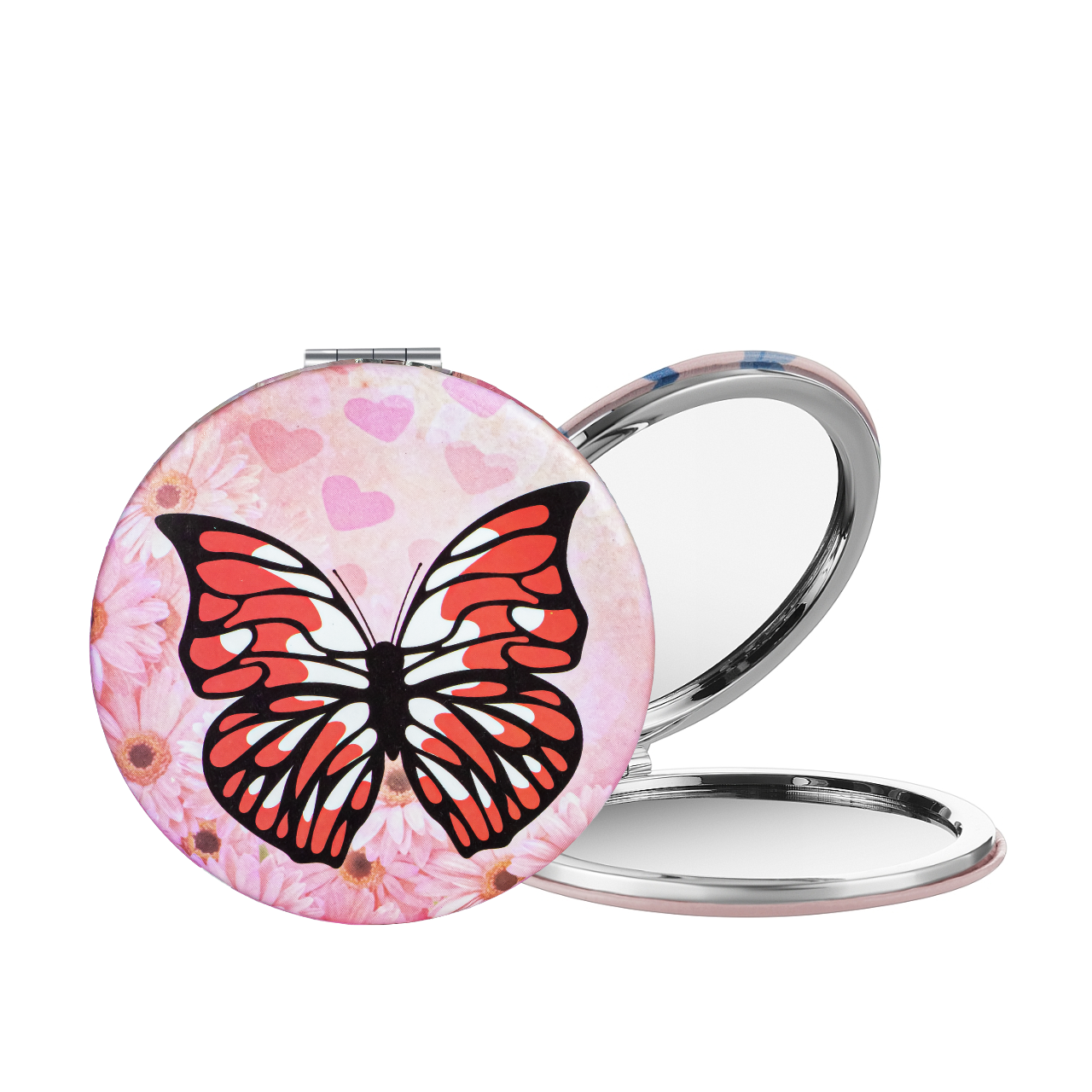 Дзеркало косметичне кишенькове збільшуюче Cosmetic Mirror 8379, фото 1