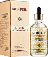 Ампула с золотом 24К для эластичности кожи MEDI-PEEL Luxury 24K Gold Ampoule 100 мл