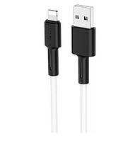 Кабель USB Borofone BX31 Silicone Lightning Cable White