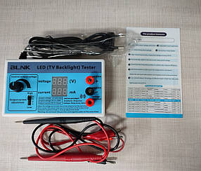Тестер LED підсвічування матриц BLINK CB250 0-250V 0-20mA детектор витоку