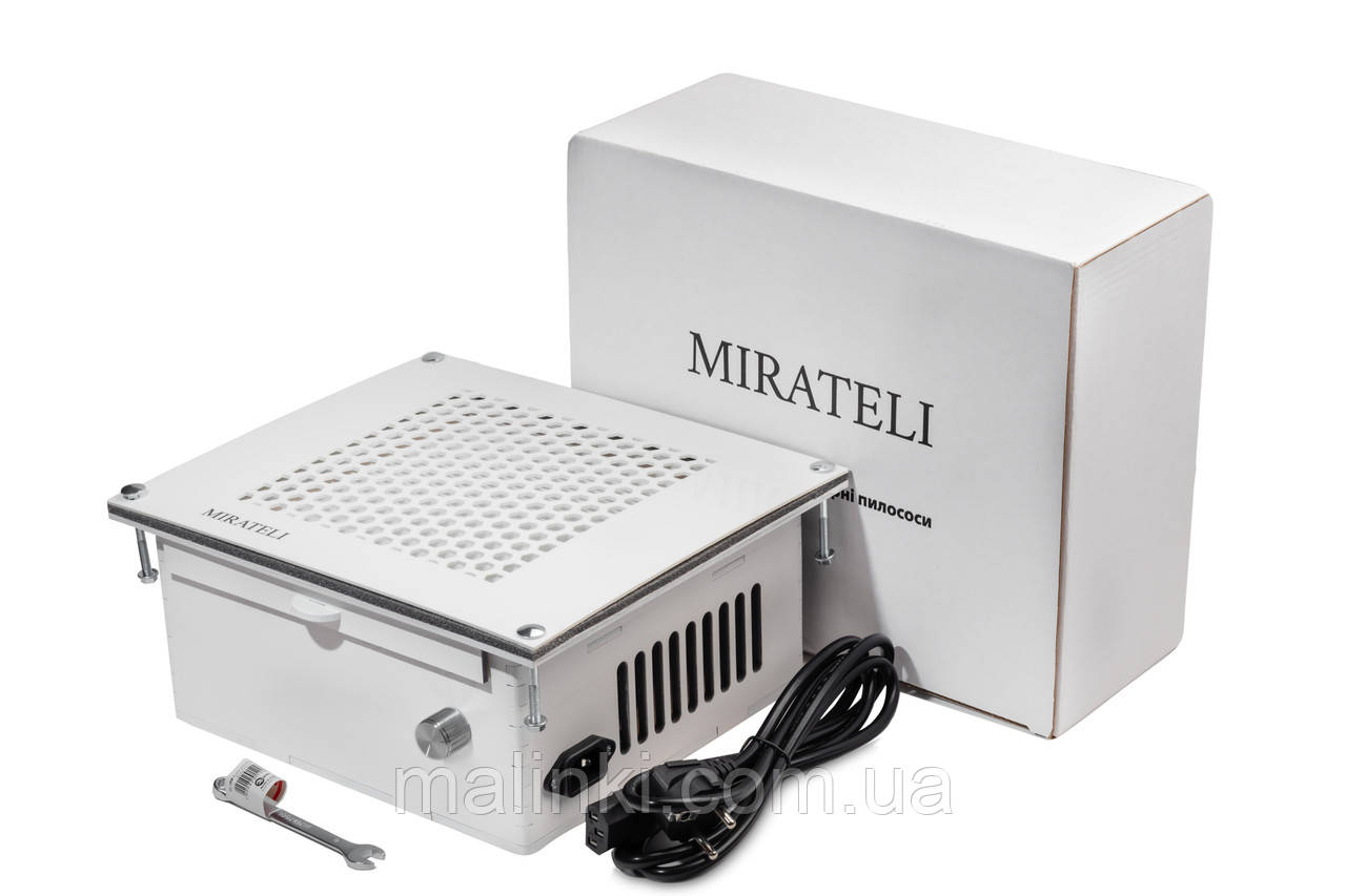 Врізна витяжка для манікюру Mirateli SV 500 з HEPA-фільтром, 60 Вт