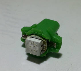 H-B8.7D, лампа зеленого кольору світіння 1pcs 5050