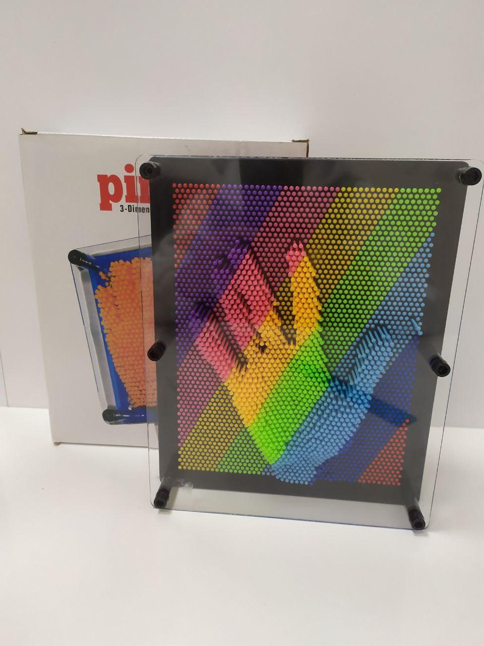 Пінарт Pinart 3D скульптор гвоздики різнобарвний 15×20 см, фото 1