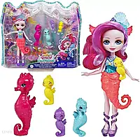 Набор Энчантималс семья Морских коньков Enchantimals Family Toy Set Sedda Seahorse Doll