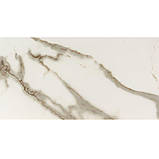 Самоклеюча вінілова PET плитка Білий граніт 600х300х2мм, фото 2